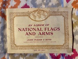 Album drapeau et blason national John Player & Sons VINTAGE