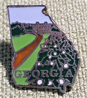 N323 - Alter Pin Amerika USA Bundesstaat - Georgia