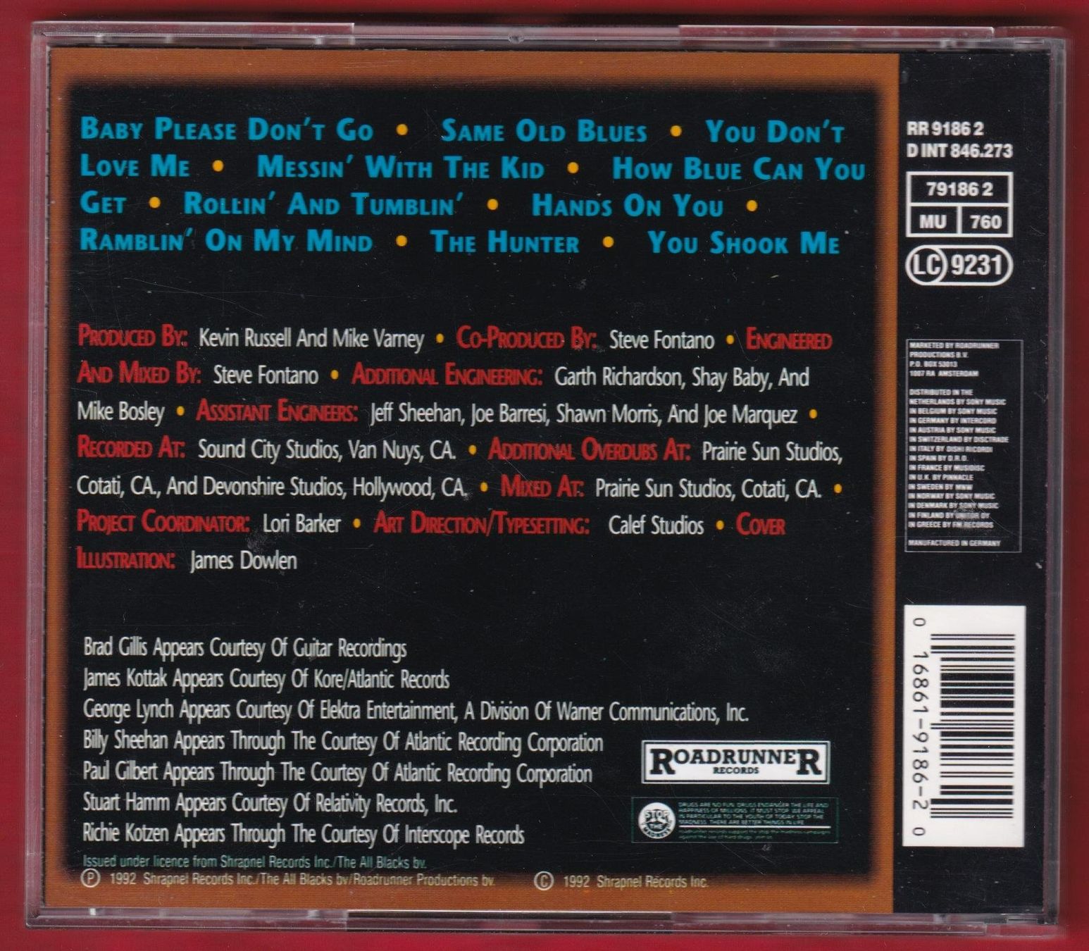 CDs: L.A. Blues Authority - Various (CD) – Gebraucht aus Zürich von Pfluftl2000 1