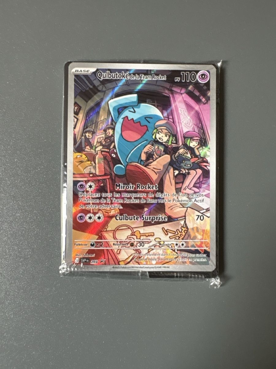 Pokémon Carte collezionabili: Qulbutoké Team Rocket SVP015 – Nuovo e nell'imballaggio originale da Lausanne venduto da Mr0ssy