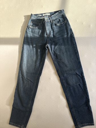 Jeans Mango New Mom blau Grösse 34 guter Zustand