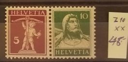ST184) Z10, Tell Zusammenhängen postfrisch Kt. 45.-