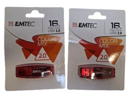 Chiavette USB: EMTEC USB 2.0 Stick 16 GB Flash Drive 2 Stk – Nuovo e nell'imballaggio originale da Wil SG venduto da Restwert_Wil 1