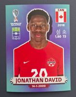 Jonathan David, Panini FIFA WM 2022 Int. Edition, CAN 18