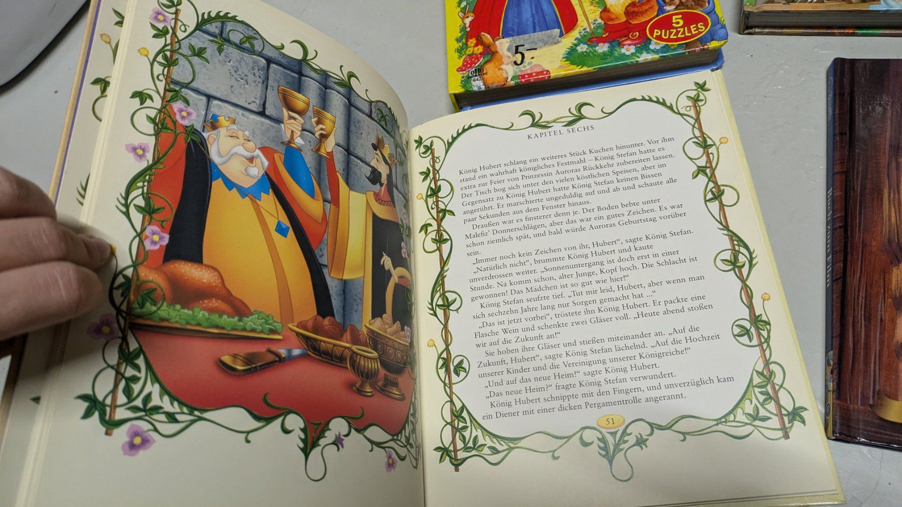 Bücher: Märchenbücher Sammlung - Dornröschen, Puzzlebuch, Pinnocchio – Gebraucht aus Staufen von Fleby84 6