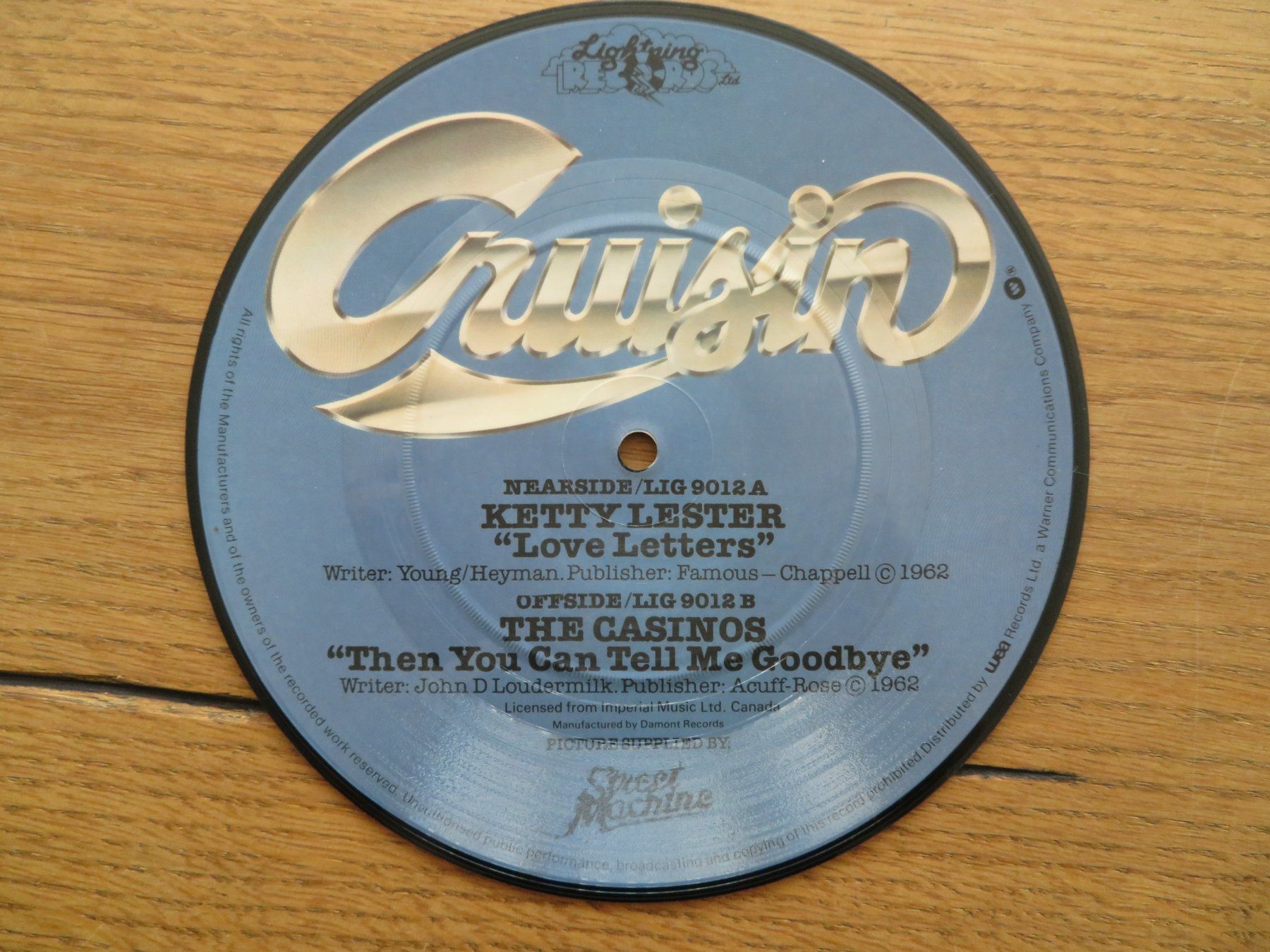 Dischi in vinile: The Sweeney - Picture Disc 7" Vinyl Single – Nuovo (secondo la descrizione) da Zürich venduto da max_cp5f 1