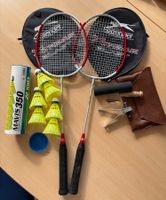 -2- Badminton Schläger mit Hüllen und Zubehör