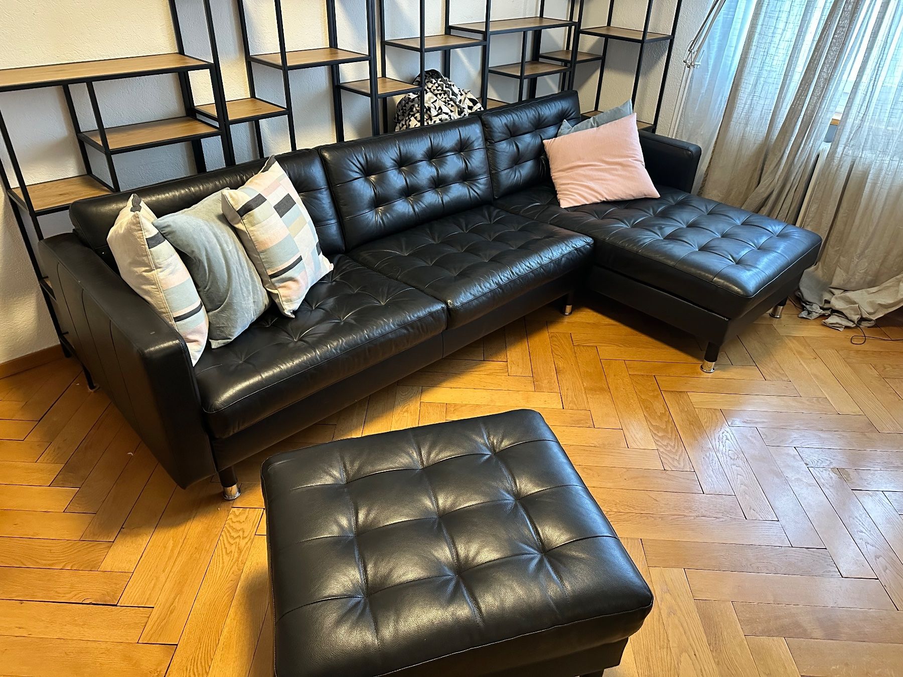 Ikea Sofas: LANDSKRONA 4-er Sofa IKEA + Hocker – D'occasion à Zürich par jes_78gl 1