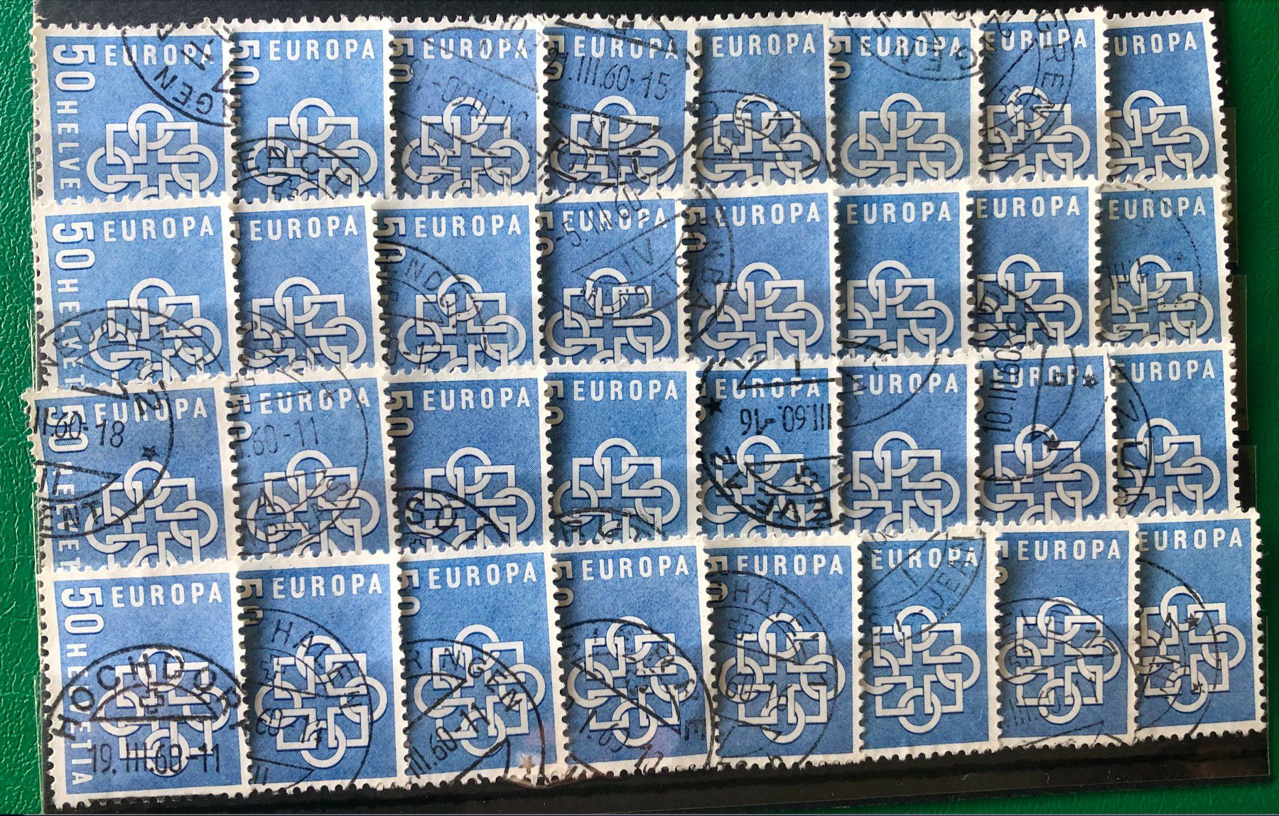 Alle Briefmarken: Nr.348 BRIEFMARKEN GESTEMPELT   – Gebraucht aus Aarau von Billa007