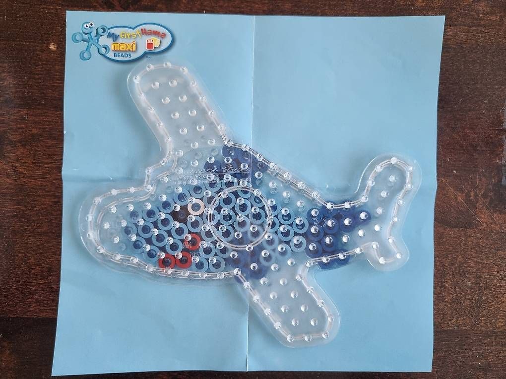 Kit bricolage: Hama Maxi Perlen 180g und 3 Vorlagen – Usato da Bern venduto da fri_qzm7 1