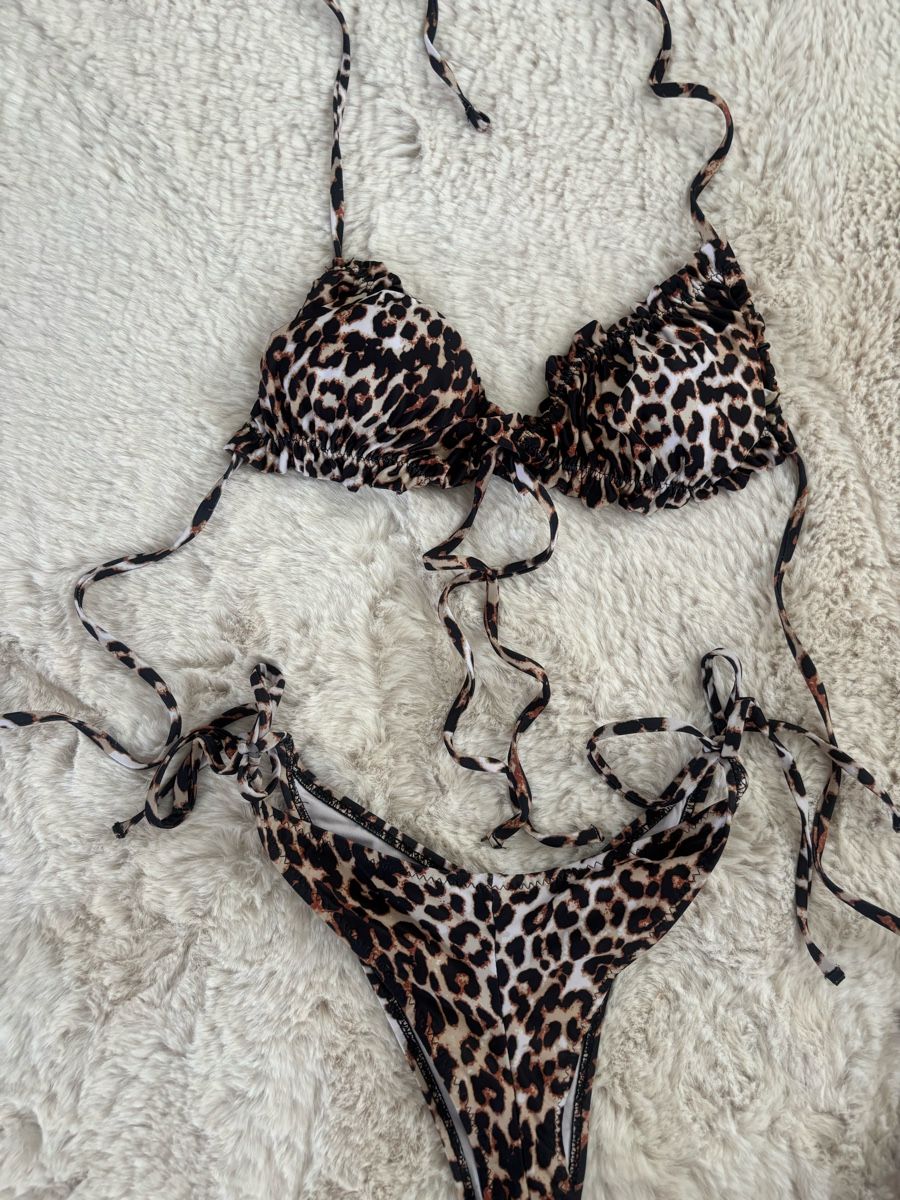 Badekleider & Bikinis: Bikini Leoprint – Neu (gemäss Beschreibung) aus Boswil von jas_b8mh 1