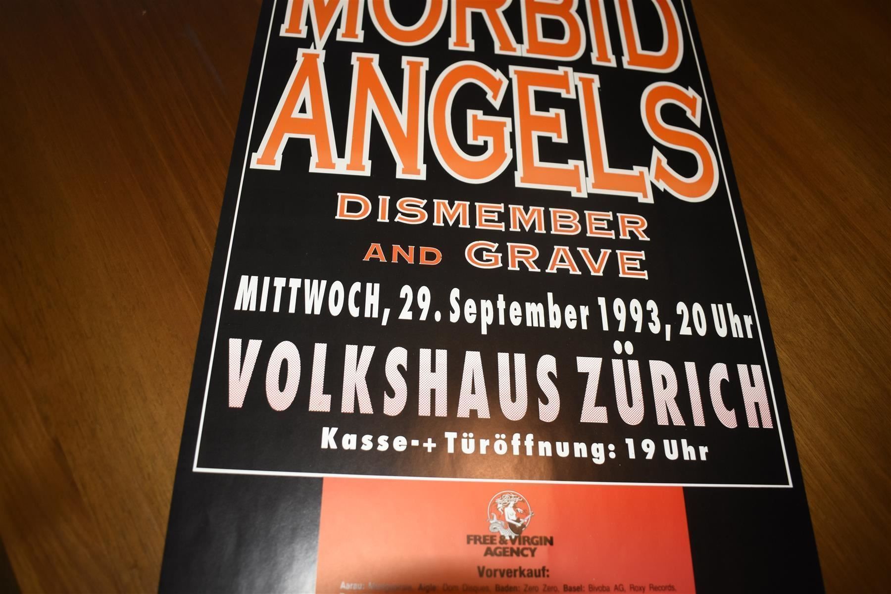 Dischi in vinile: MORBID ANGELS dismember Plakat 1993 – Usato da Pfaffhausen venduto da mono_rec 4