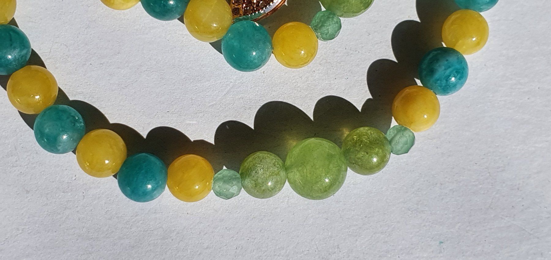 Catenine: Jade, Peridot und Chalcedony – Nuovo (secondo la descrizione) da Benglen venduto da Meercat3 5