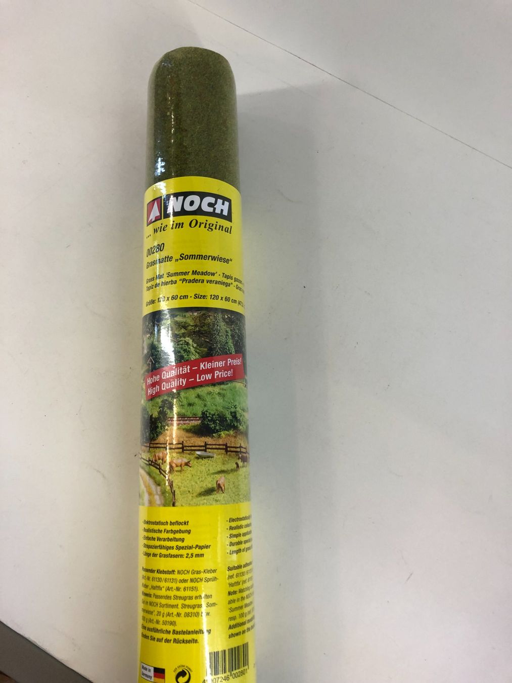 Noch Modellini di ferrovie: Noch 00280 Grasmatte "Sommerwiese" – Nuovo e nell'imballaggio originale da Rodersdorf venduto da Joerg11 2