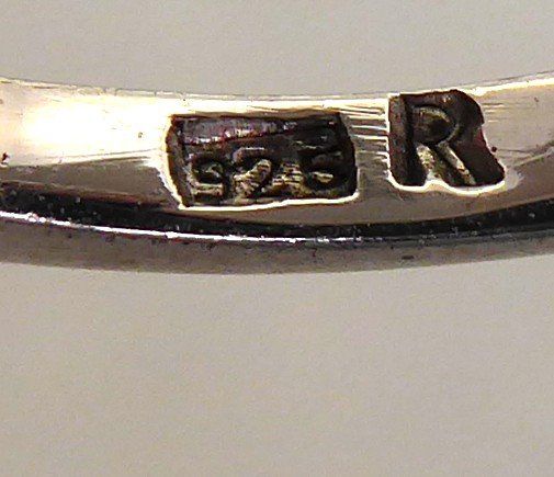 Anelli: Ring 925 Silber mit synthetischem Stein – Usato da Muri AG venduto da silvermouse007 4