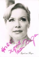Ingrid van Bergen 1931-2025 Autogramm Vintage Foto 9x14cm