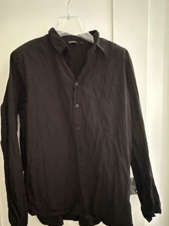 Chemisier Pas de Calais noir, Taille 36, comme neuf!
