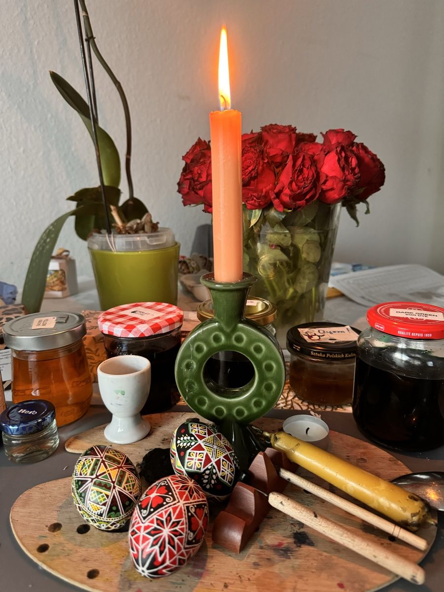 Tutte le decorazioni: Ostereier Pysanka 3-er Set – Nuovo e nell'imballaggio originale da Zürich venduto da iry_9mbn 3