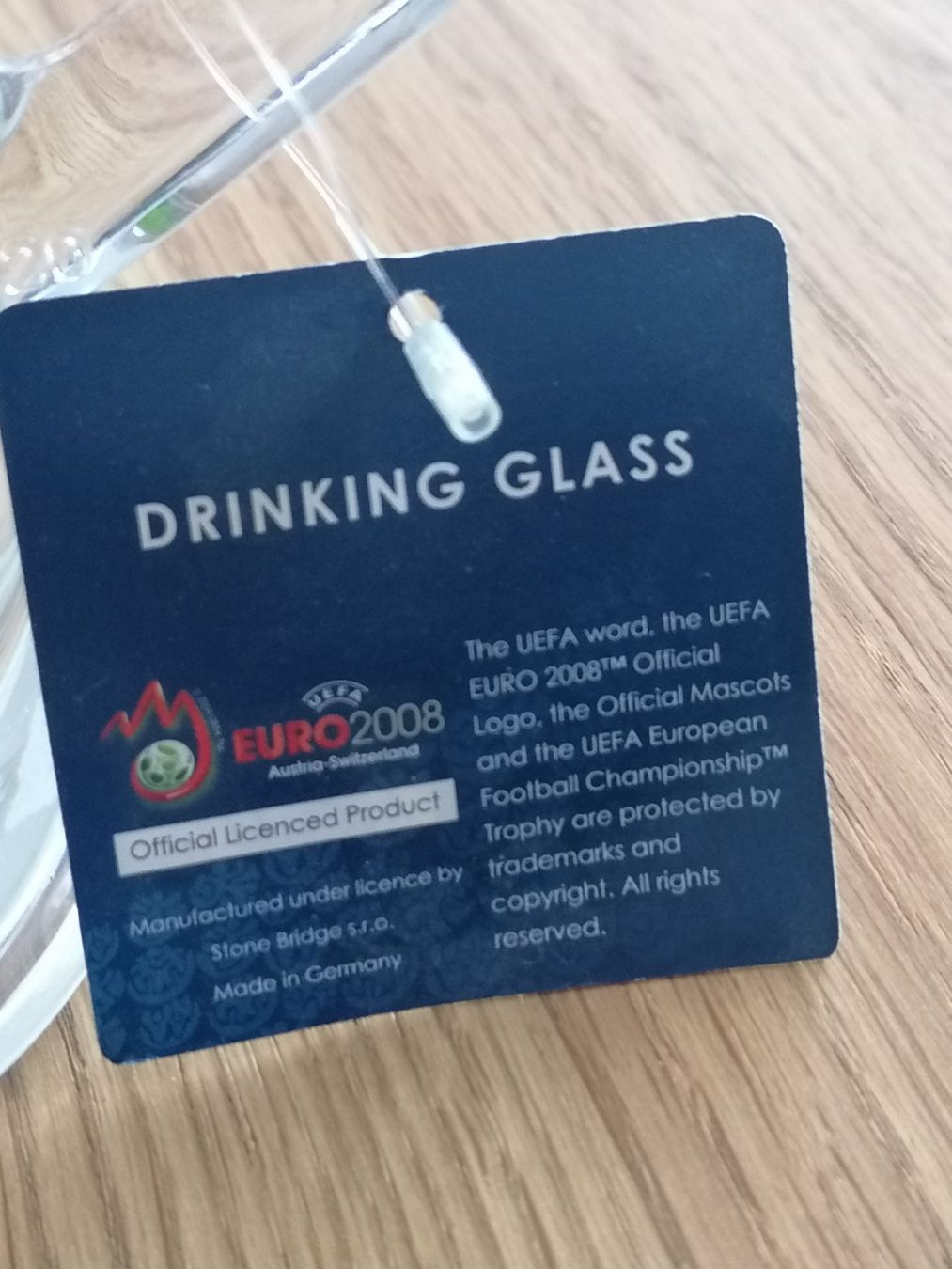 Gläser: Bier Glas UEFA EURO 2008 - NEU – Neu (gemäss Beschreibung) aus Basel von vintagecollector 2