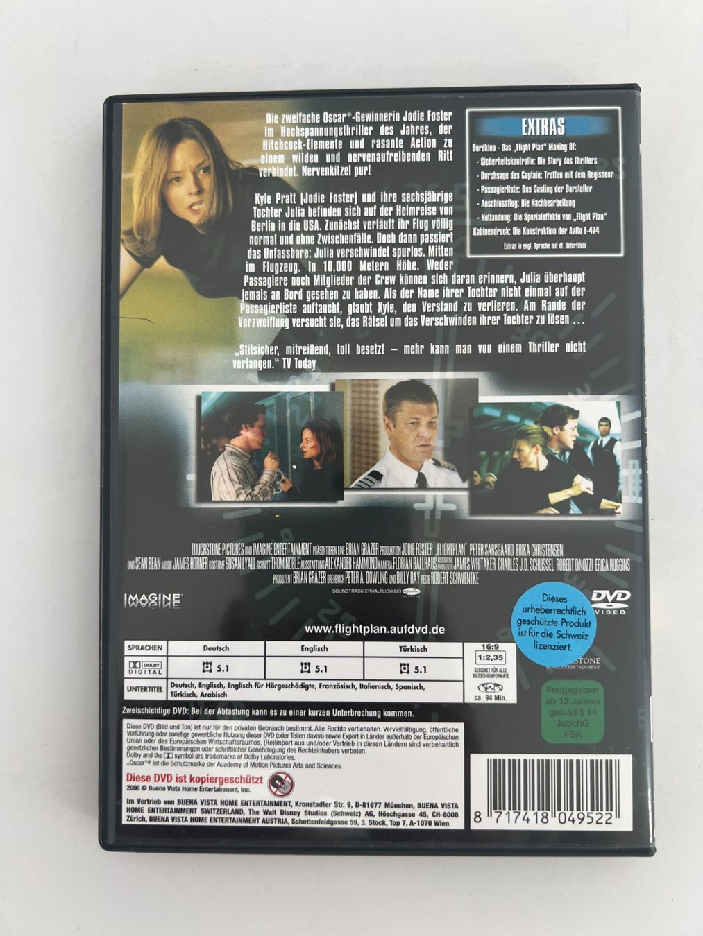 Tutti i DVDs: Flightplan - Ohne Jede Spur – Usato da Zürich venduto da Drahtzug 1