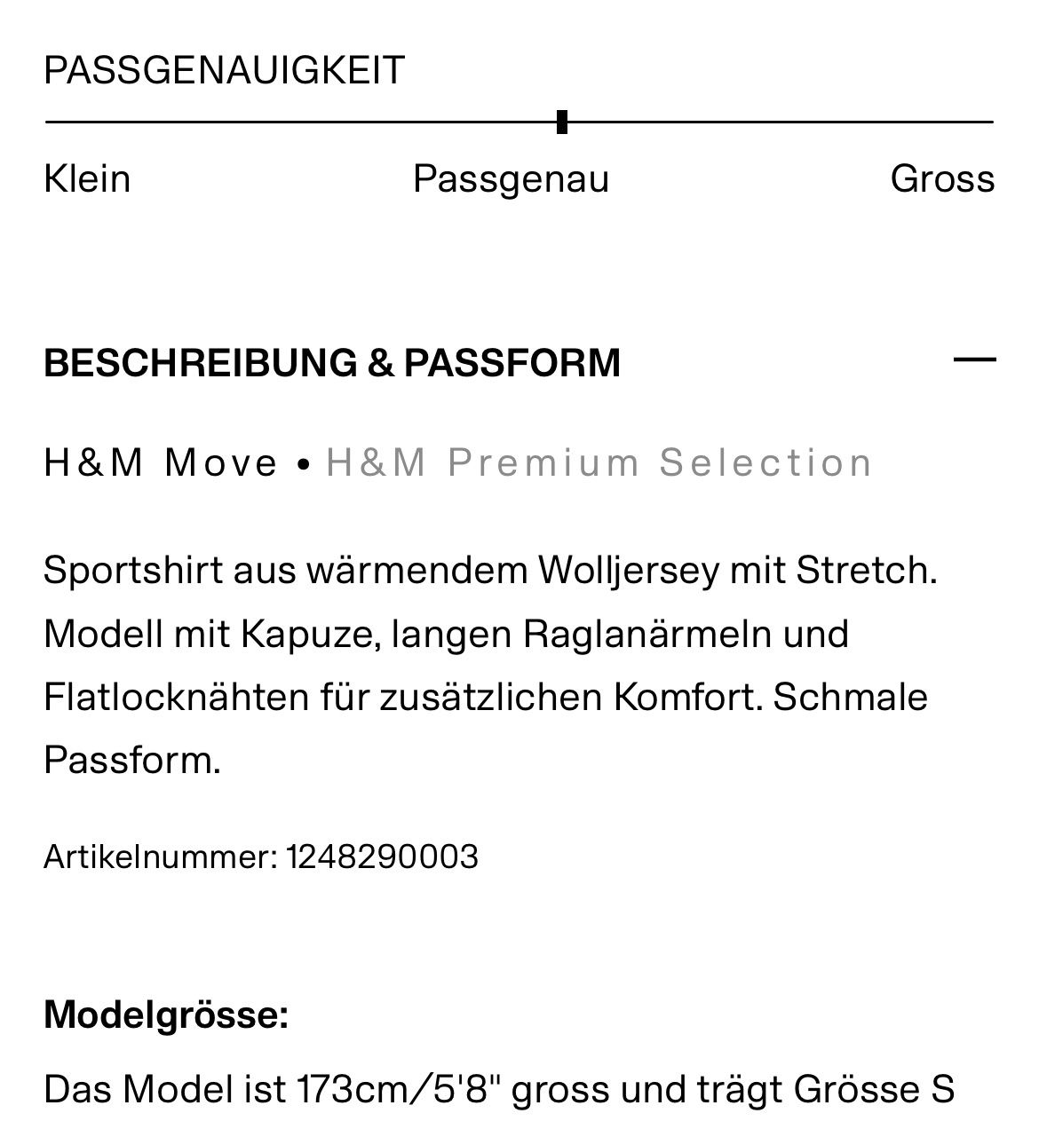 Cos T-Shirts: H&M Premium Selection Wool Longsleeve / Hoodie – Neu (gemäss Beschreibung) aus St. Gallen von look-twice 6