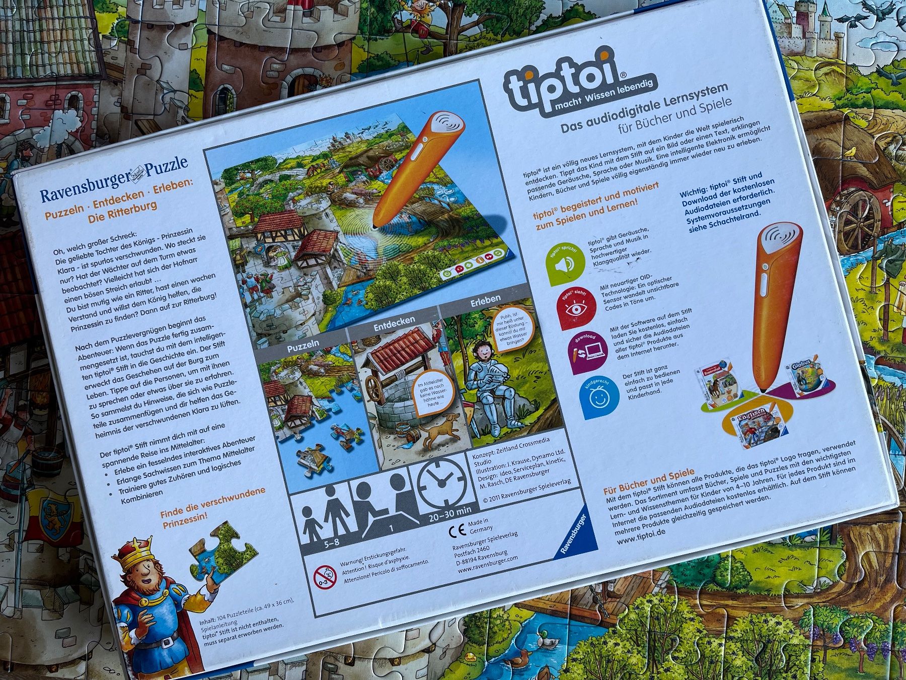 Tiptoi Giochi: Tiptoi Puzzle von Ravensburger – Usato da Bauma venduto da Budgerigar 3