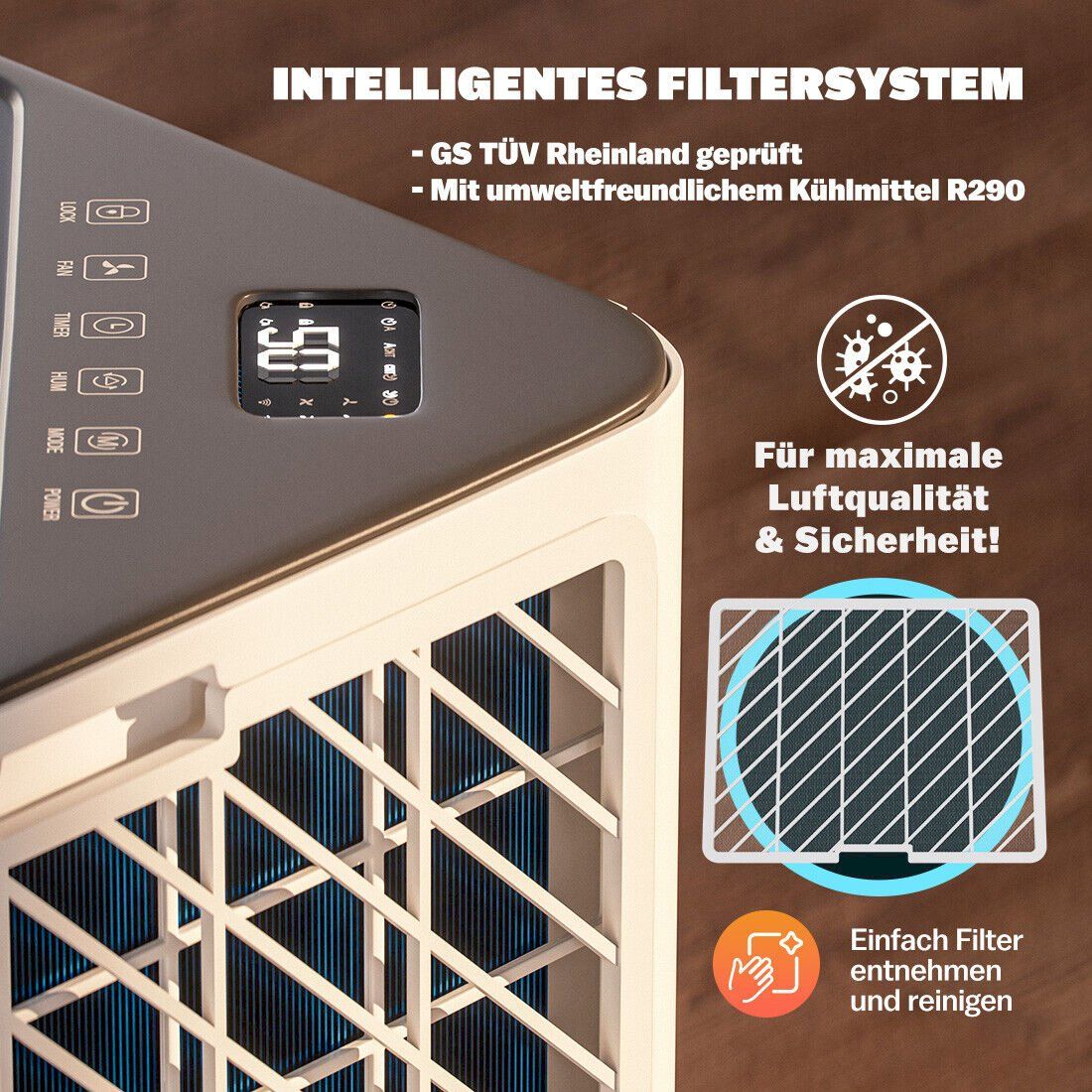 Deumidificatori: MONZANA Luftentfeuchter 20L – Nuovo e nell'imballaggio originale da Bottighofen venduto da zaap 7