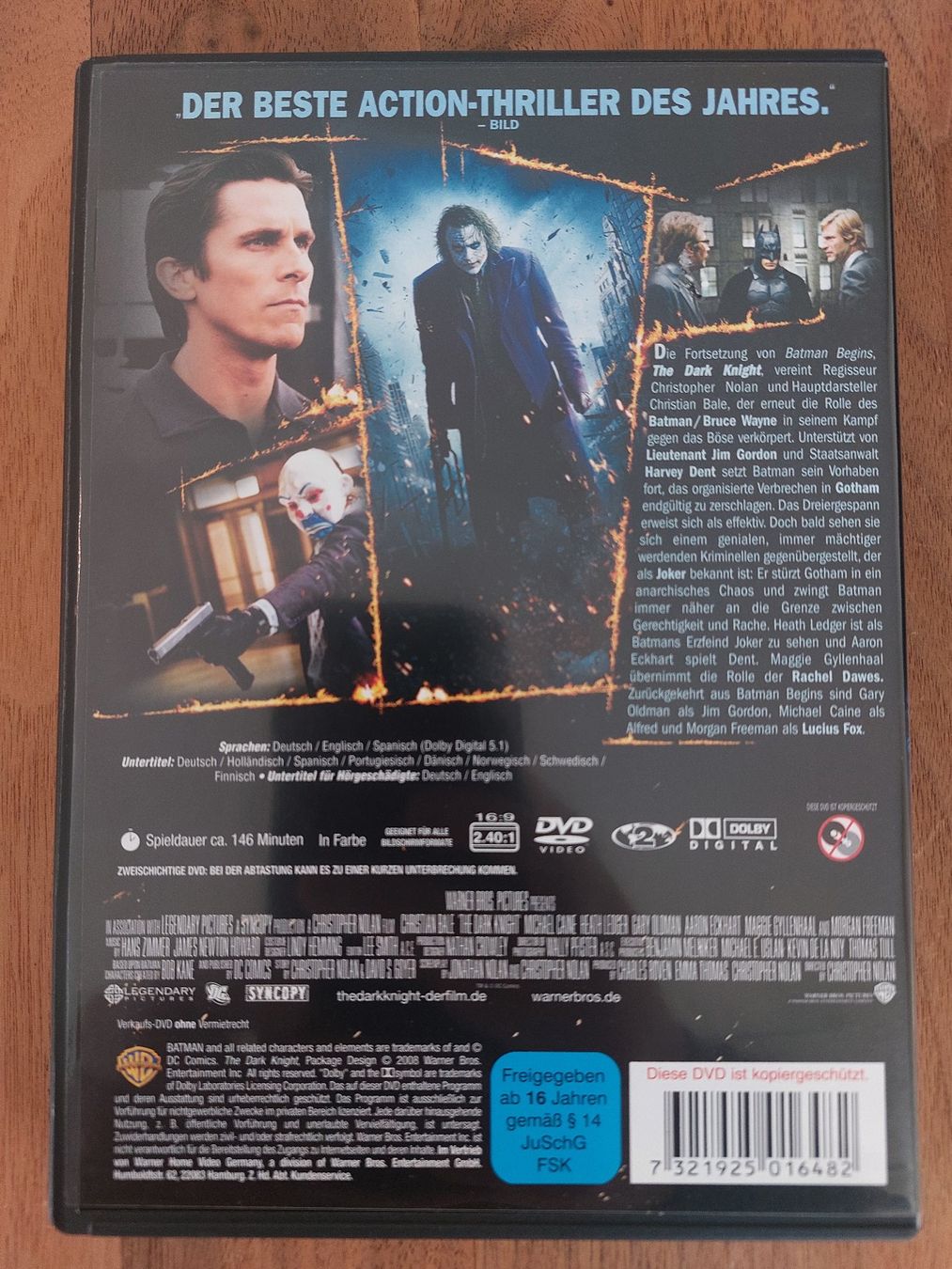 Tutti i DVDs: DVD - The Dark Knight – Usato da Rheinfelden venduto da FilmAuktion 1