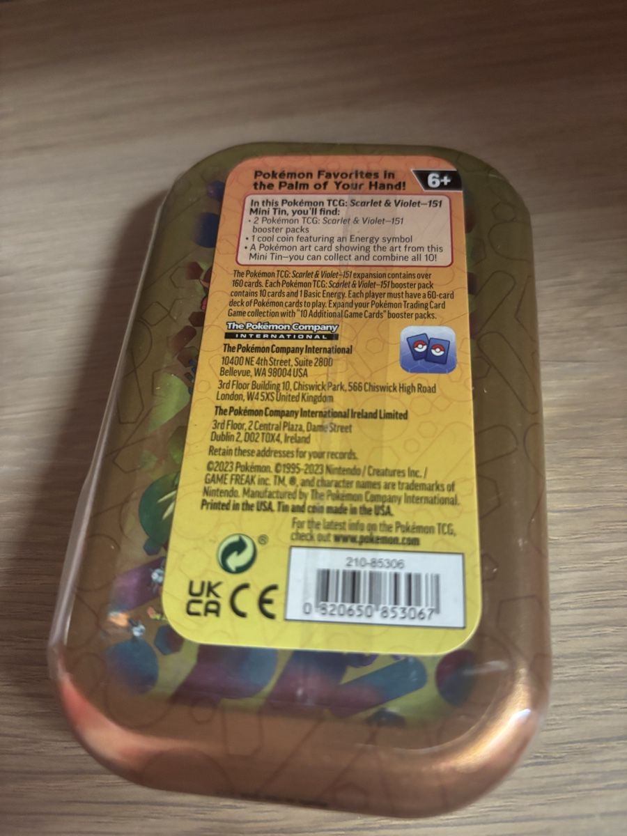 Pokémon Carte collezionabili: Pokemon 151: Gengar Mini Tin – Nuovo e nell'imballaggio originale da Stadel venduto da Caramelmacchiato_ 1