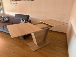 Tavolo da pranzo allungabile color legno buone condizioni