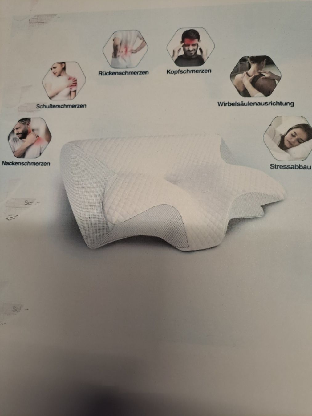 Cuscini: Ergonomisches Kissen – Nuovo (secondo la descrizione) da Mühleberg venduto da bedachungen.schweiz 2