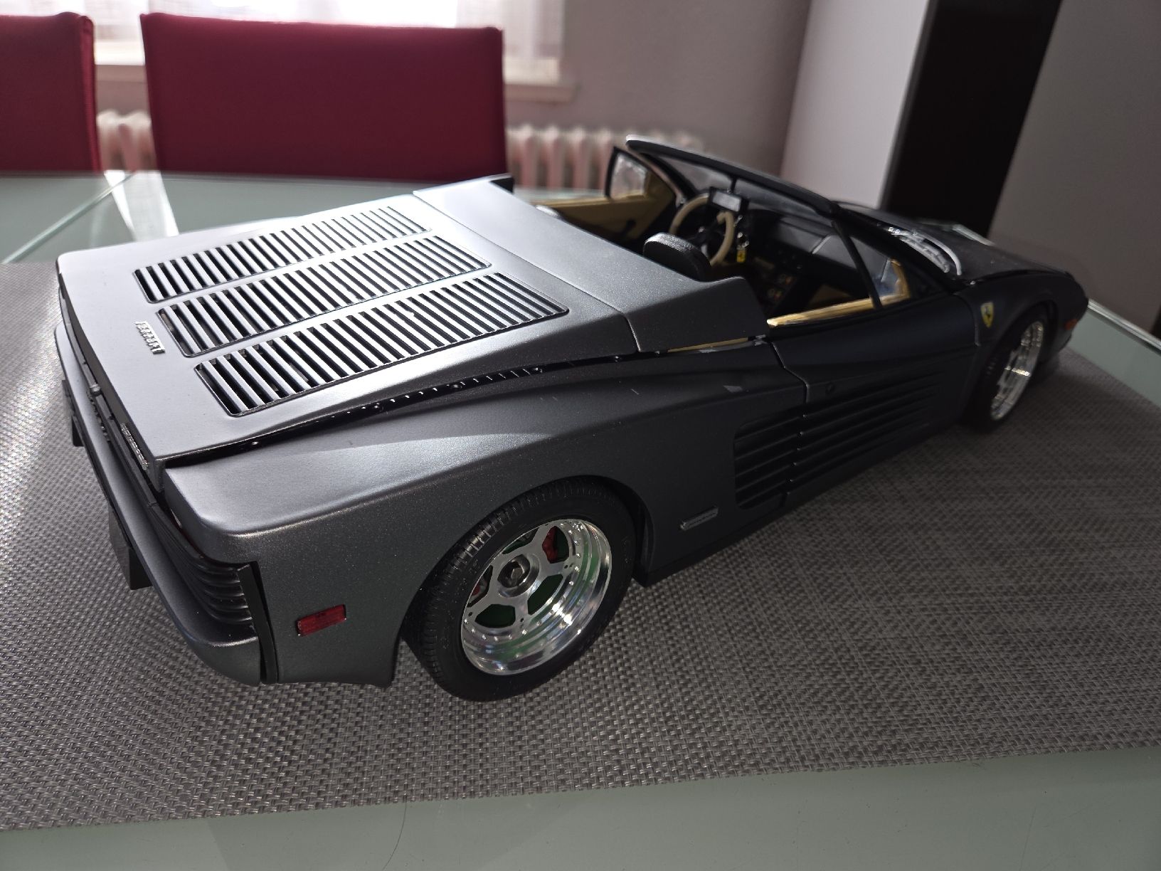 Pocher Modellini d'auto: Pocher Ferrari Testarossa Cabrio Vollrestauriert – Nuovo (secondo la descrizione) da BIBERIST venduto da bar_b8qy 5