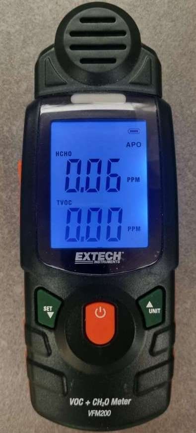 Misurare: Extech VFM200 Formaldehyd-Prüfgerät  Testeur de formaldéhyde – Usato da Collonges venduto da arashee 6