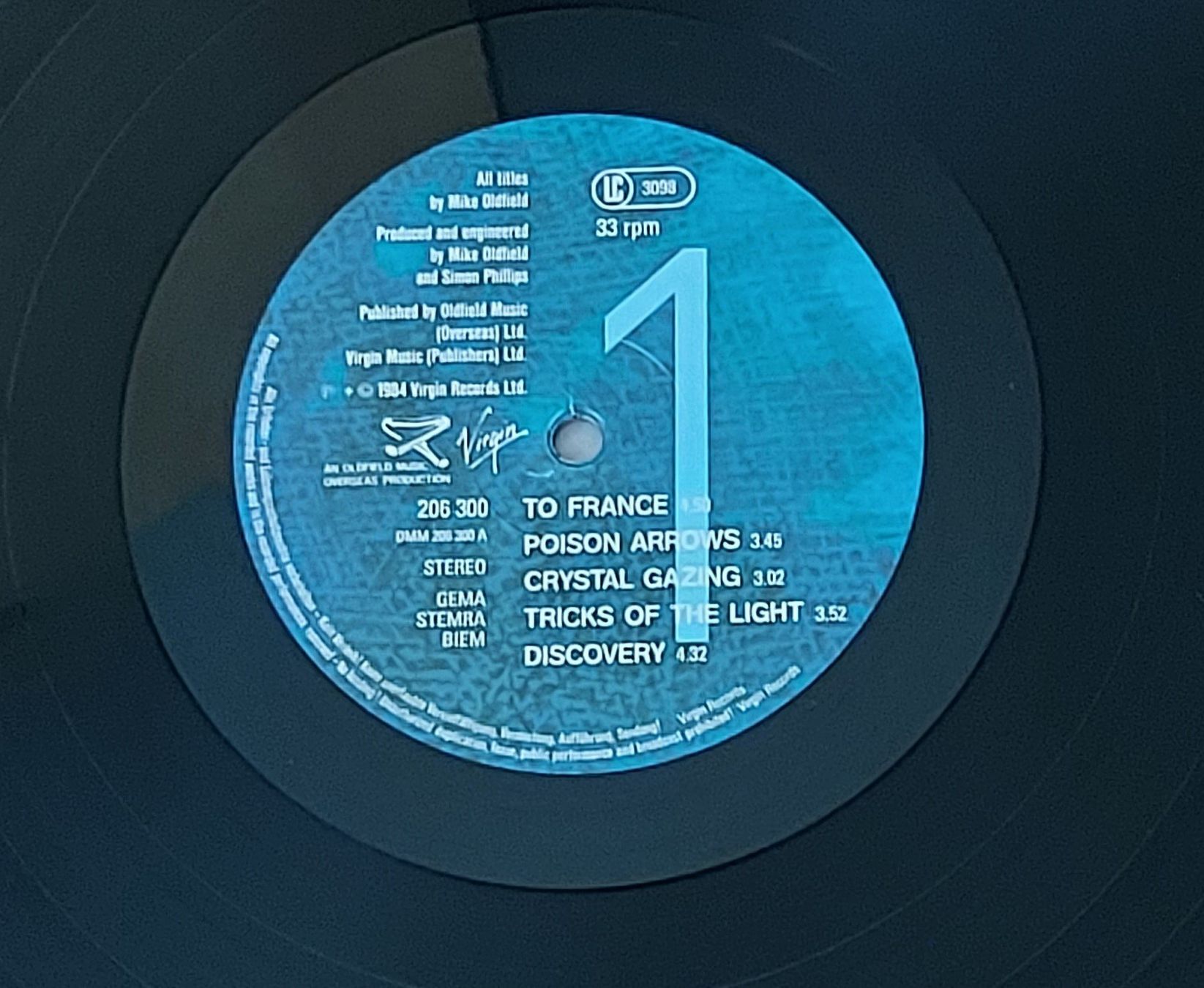 Schallplatten: LP - MIKE OLDFIELD - DISCOVERY – Gebraucht aus Steckborn von Quo7 1