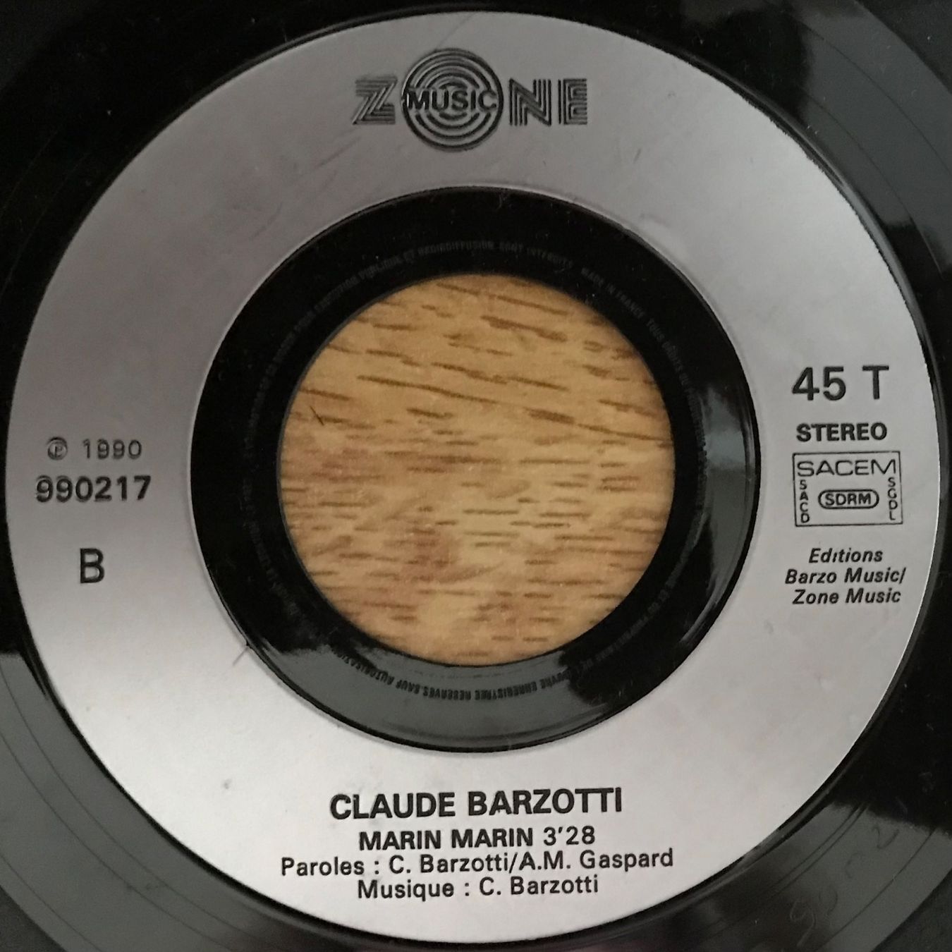 Schallplatten: CLAUDE BARZOTTI - AIME MOI – Gebraucht aus Bussigny von vinyl-pas-cher 3