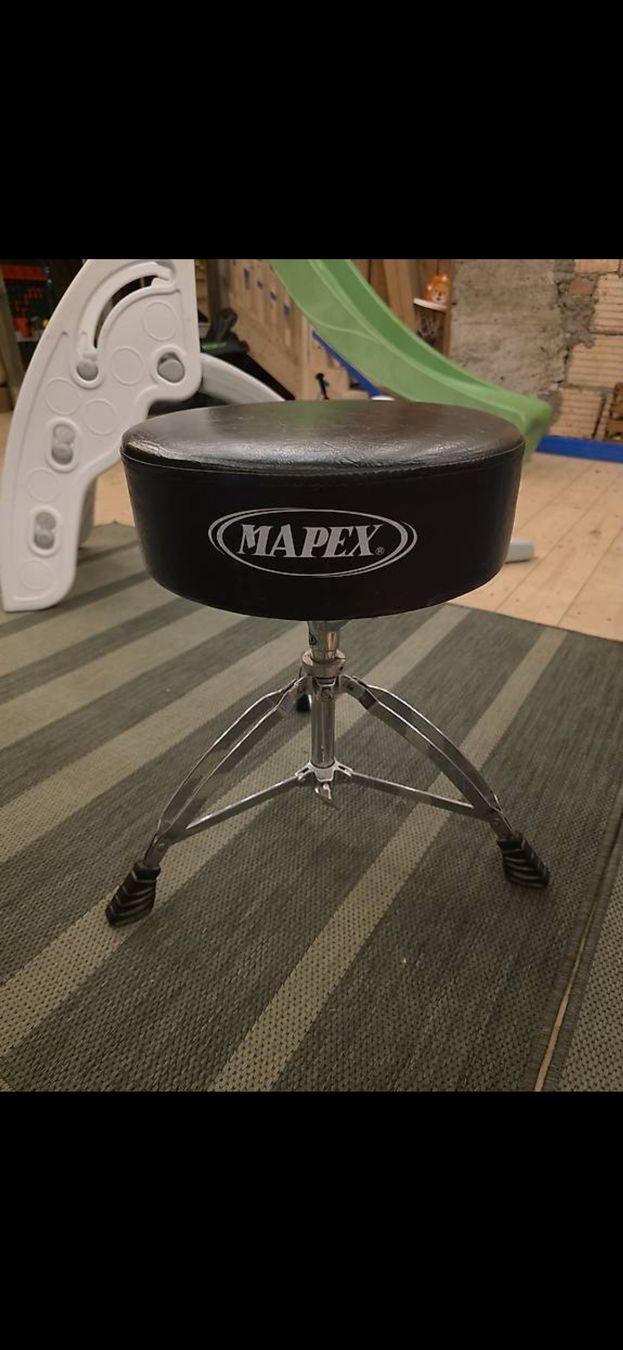 Hocker: Mapex Schlagzeughocker  stabil und bequem – Gebraucht aus Eiken von S1994 1