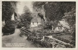 Ansichtskarte Einsiedelei St. Verena, Solothurn, gel. 1937