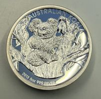 (839) Australien, 8 Dollars, 5 Unzen, 2013, Koala, Relief