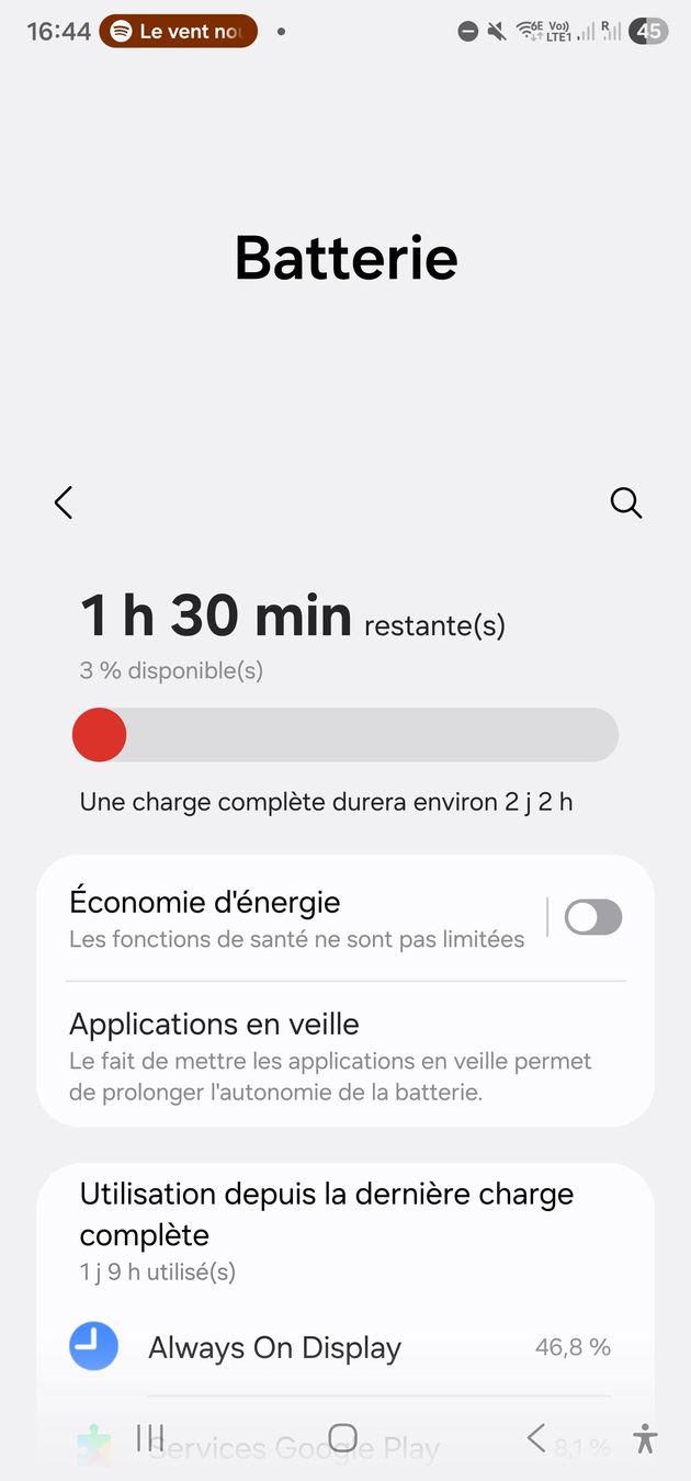 Samsung Smartwatch: Samsung Galaxy Watch4  44mm  wifi – Usato da Bussy FR venduto da fra_f65n 5