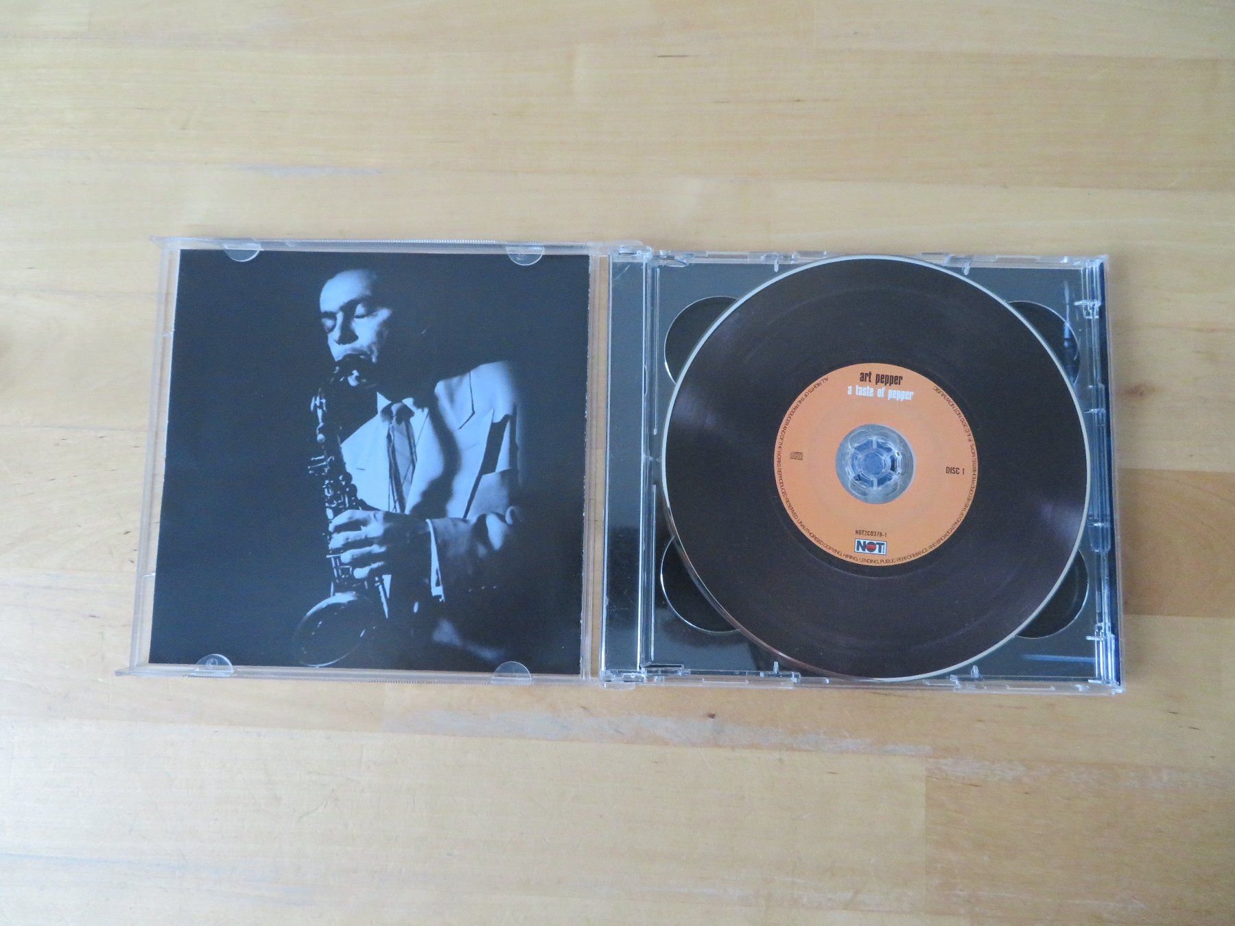 CDs: ART PEPPER "A taste of Pepper" DCD – Gebraucht aus zürich von Goldimmund 1