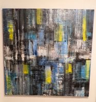 😊 CC Art BILD,100x100cm, auf Leinwand, handmade