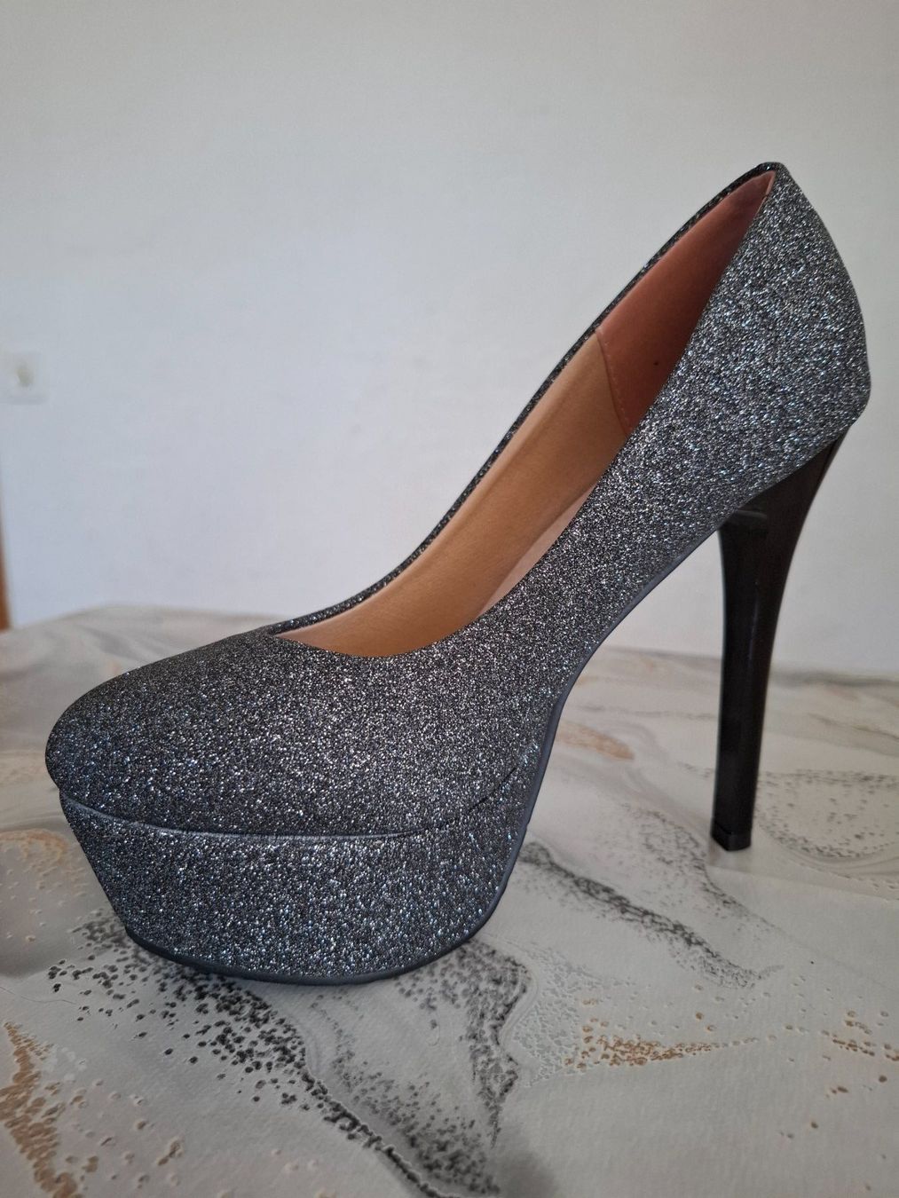 Damenschuhe: Damen Pumps, silber, Gr. 38, NEU ! – Gebraucht aus Sisseln AG von Tropea4334 3