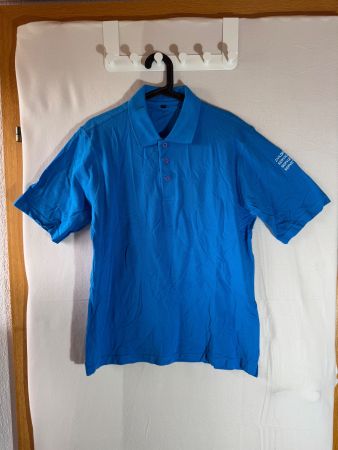 Blaues Polo Shirt Zivildienst Gr. M