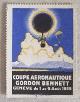 MA396) 1922.1, Vignette Bennett Genf Kt. 50.-