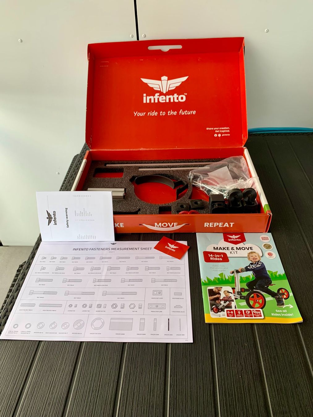 Veicoli per bambini: Kinderfahrzeug Kit Infento - Make & Move - modular – Usato da Küsnacht ZH venduto da ast_26yp 5