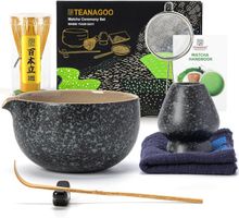 Matcha Tee Schale zubehör Schüssel Ausgiesser Bambus Besen-7