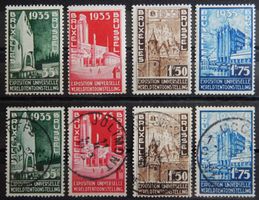 Belgien Kat. 378-381 */gest. 1934 Kat. 33 Euro