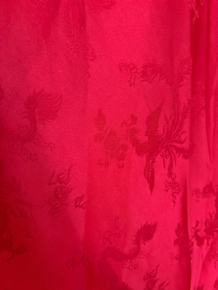 Vestiti: Neu Seidenkleid Réalisation Par Roxy Gr. M Red Dragon – Nuovo e nell'imballaggio originale da Solothurn venduto da Delia009 5