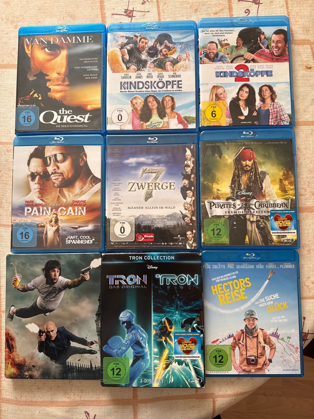 Alle DVDs: 9 Blu-rays Filme Sammlung – Gebraucht aus Neuhausen von D-MAC