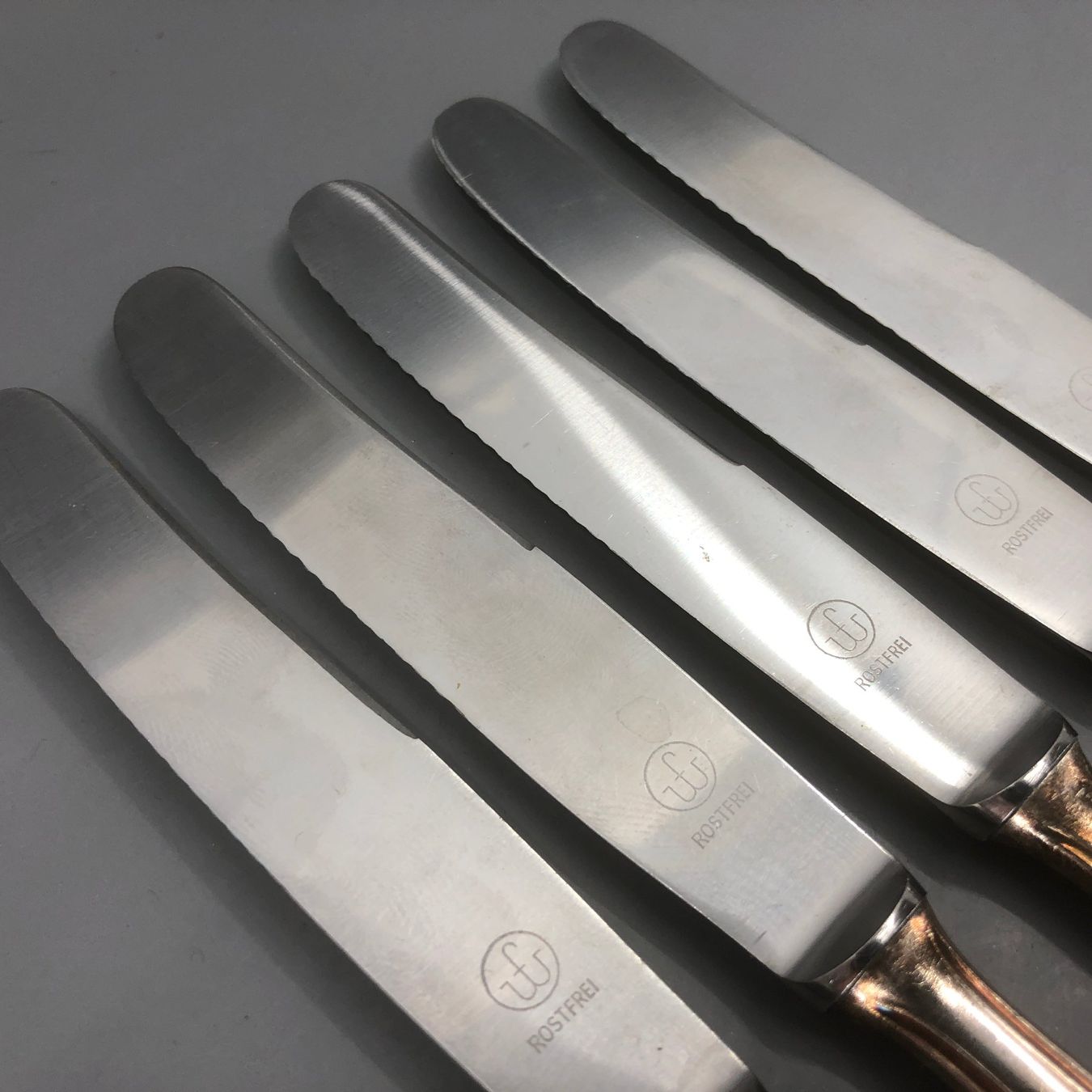 Posate: 5 Vorspeisemesser versilbert Be-Ba – Usato da Basel venduto da Tiabeanie 4